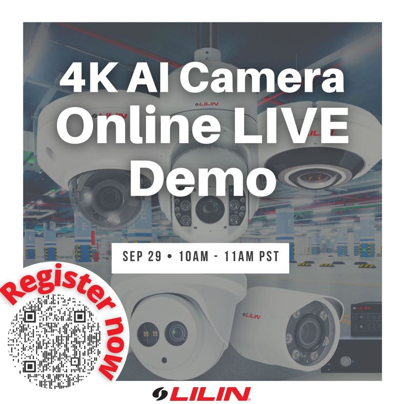 SEPTEMBER 29, 2021 JOIN 4K EDGE AI CAMERA PRODUCT TRAINING AND LIVE DEMO