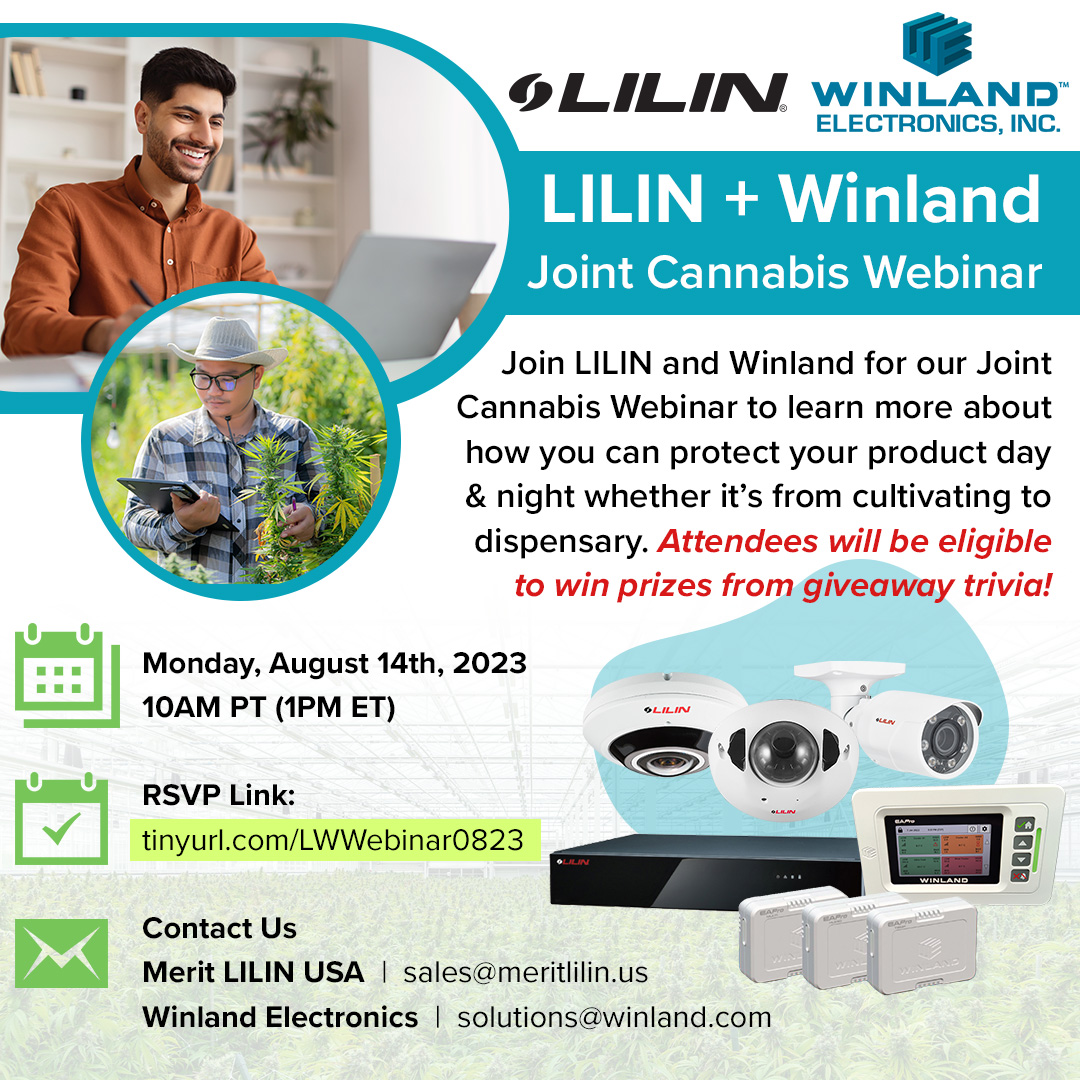 LILIN + Winland Joint Cannabis Webinar